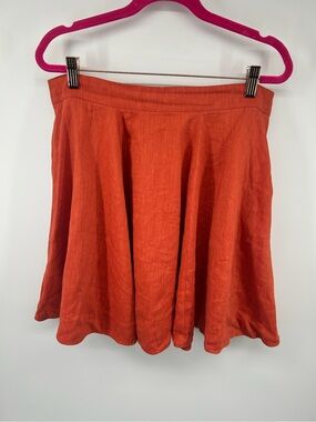 Women's Rust A-Line Skirt